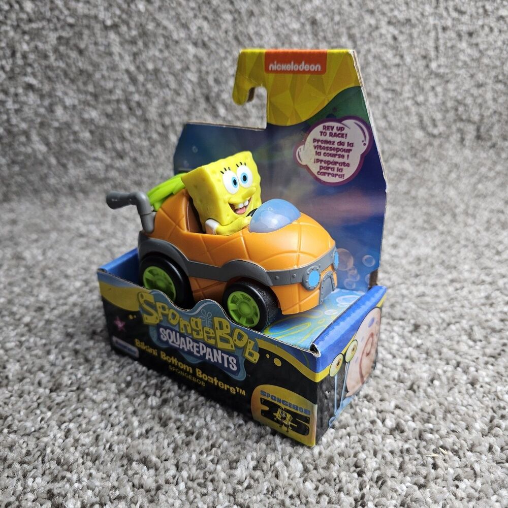 Sponge Bob SquarePants Bikini Bottom Boaters Rev Up Racers 25th Anniversary VHTF